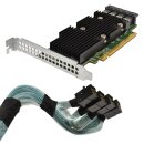 DELL Extender Expansion NVMe U.2 PCIe x 16 SAS Controller für R730, R73xd, R930 0P31H2