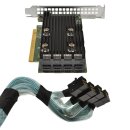 DELL Extender Expansion NVMe U.2 PCIe x 16 SAS Controller für R730, R73xd, R930 0P31H2