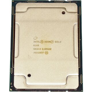 Intel Xeon Gold 6140 CPU Prozessor 2.30 GHz 18-Core 24,75 MB Cache SR3AX LGA3647