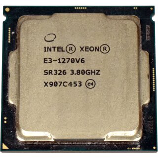 Intel Xeon Processor E3-1270 V6 Quad-Core 3.80GHz 8MB Cache FCLGA1151 SR326