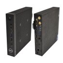 Dell Wyse 5070 Thin Client Intel J4105 1.5GHz CPU 8GB PC4 64GB SSD Wifi ohne Fuß  & NT & Antennen