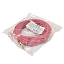 Corning OM4 Duplex FIBER Patch Cord Pink LSZH LC/LC-25m NEU