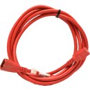 10xYung Netzkabel C14 Power Kabel -ROT 3m 10A 250V...