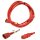 10xYung Netzkabel C14 Power Kabel -ROT 3m 10A 250V Verlängerung RPC14C13RD10