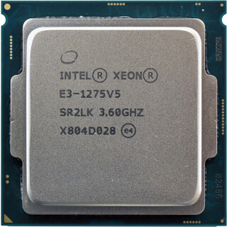 Intel Xeon Processor E3-1275 V5 4-Core 3,60GHz 8MB Cache FCLGA1151 SR2LK / SR2CT