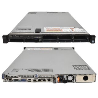 Dell PowerEdge R630 Rack Server 2x E5-2640 V4 32GB DDR4 RAM 8 Bay 2,5" H330mini 1x PSU 2x300GB HDD