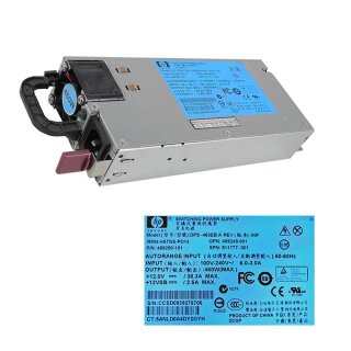 HP ProLiant DL360 G6 Power Supply Netzteil HSTNS-PD14 499250-101 499249-001  511777-001