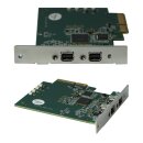 Sonnet Extension Card 2x Thunderbolt 2 PCB-CUBO-FR-X1B BRD-UPGRTB2-E3