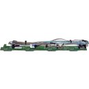 Fujitsu Primergy RX1330 M3 RX2530 M4 Quad-Port 3,5" SAS/SATA HDD Backplane A3C40157818 +Cable