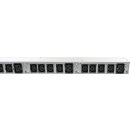 BayTech MMP17 Rack PDU Metered Single-Phase Null HE 24A 230V 24x C13 6x C19 integrated locking clips