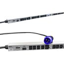 BayTech MMP17 Rack PDU Metered Single-Phase Null HE 24A 230V 24x C13 6x C19 integrated locking clips