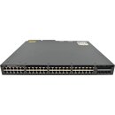 Cisco WS-C3650-48FQ-S 48-Port RJ-45 PoE+ GE Switch 4x 10G...