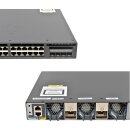 Cisco WS-C3650-48FQ-S 48-Port RJ-45 PoE+ GE Switch 4x 10G SFP+