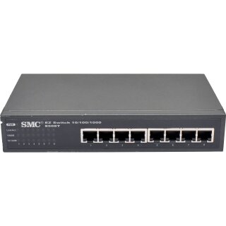 SMC SMC8508T 8-Port RJ-45 GE Switch no PSU no Mounting Brackets