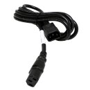 Netzkabel 2m C14 - C13 HP 142263-001 10A H05VV-F 3G1.0mm schwarz neuwertig