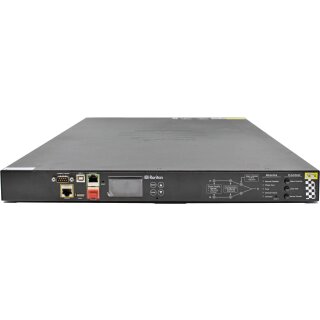 Raritan PX3TS-1875CR Intelligent Rack Transfer Switch 8 x C13, 1 x C19 Output 3,7KW