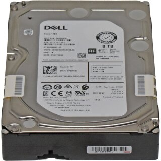 Dell Exos 7E8 Seagate ST8000NM0135 8TB 3.5 Zoll SAS HDD Festplatte 7.2k