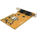 MRi MRI-PCIDS1 Dual-Port DB-9 RS232 Serial Adapter Card...