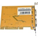 MRi MRI-PCIDS1 Dual-Port DB-9 RS232 Serial Adapter Card PCI 2.2 PCI-X FP