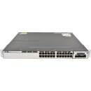 Cisco Catalyst WS-C3750X-24T-S 24-Port RJ-45 GE Switch +...