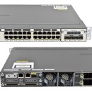 Cisco Catalyst WS-C3750X-24T-S 24-Port RJ-45 GE Switch + 4-Port Modul C3KX-NM-10G