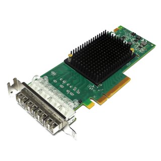 Emulex Gen 6 LPE31004-M6 Quad-Port 16Gb PCIe x8 3.0 LC SW Host Bus Adapter LP