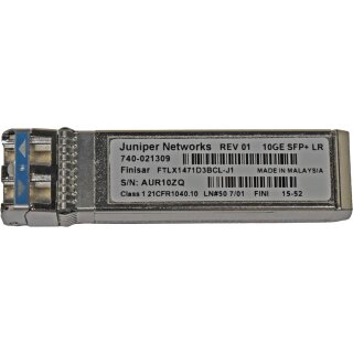 Juniper 740-021309 10GE SFP+ LR SMF 1310nm 10 km FC Transceiver