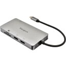 Targus DOCK423EU Portable USB-C Travel Hub for Dual 4k Monitor 100W Passthrough NEU