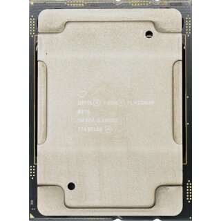 Intel Xeon Platinum Processor 8176 28-Core 38,5MB L3 Cache 2.10GHz LGA3647 SR37A