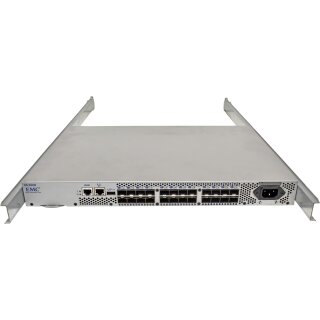 EMC DS-300B EM-320-0008 100-652-065 24-Port 8G SAN FC Switch 16 akt. Ports + Ears