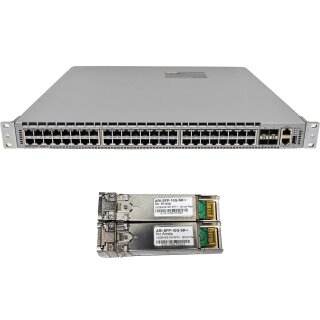 Arista DCS-7048T-A 48-Port RJ-45 GE Switch 4x 10G SFP+ 2 Mini GBICs