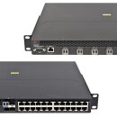 Brocade NetIron CER-2024C-4X-RT 24-Port RJ-45 GE Router 4x SFP 4x SFP+ 5 Mini GBICs