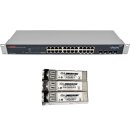 Longshine LCS-GS9428 24-Port RJ-45 GE Switch 4x SFP +3...