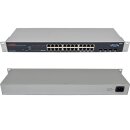 Longshine LCS-GS9428 24-Port RJ-45 GE Switch 4x SFP +3 Mini GBICs