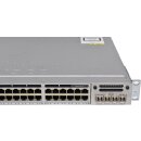 Cisco Catalyst WS-C3850-48T-L 48-Port RJ-45 stackable GE Switch +10G NIC Module +GBICs