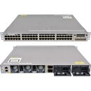 Cisco Catalyst WS-C3850-48T-L 48-Port RJ-45 stackable GE Switch +10G NIC Module +GBICs