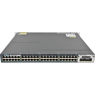 Cisco Catalyst WS-C3560X-48T-E RJ-45 GE Switch +Modul C3KX-NM-10G