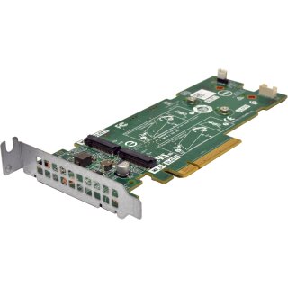 Dell 072WKY BOSS SSD Adapter Card PCI-Express x8 to 2x M.2 2280 SSD Slots LP