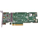 Dell 072WKY BOSS SSD Adapter Card PCI-Express x8 to 2x M.2 2280 SSD Slots LP