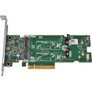 Dell 05T20H BOSS SSD Adapter Card PCI-Express x8 to 2x M.2 2280 SSD Slots FP