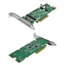 Dell 05T20H BOSS SSD Adapter Card PCI-Express x8 to 2x M.2 2280 SSD Slots FP