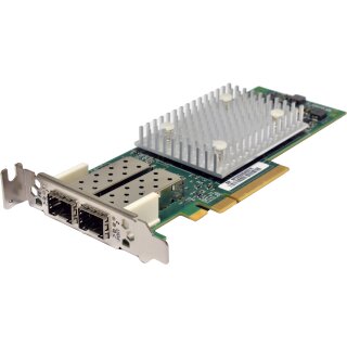 IBM QLogic 00YK542 QLE2742L-DEL Dual-Port 32G SFP+ PCIe 3.0 x8 FC HBA LP