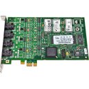 Dialogic Diva Analog-4 PCIe 50-0425-06A 56-0531-06A Voice Card 4x RJ-10