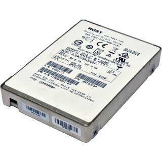 EMC HGST 800GB 118033291-03 HUSMM1680ASS204 2.5" 12G SAS SSD