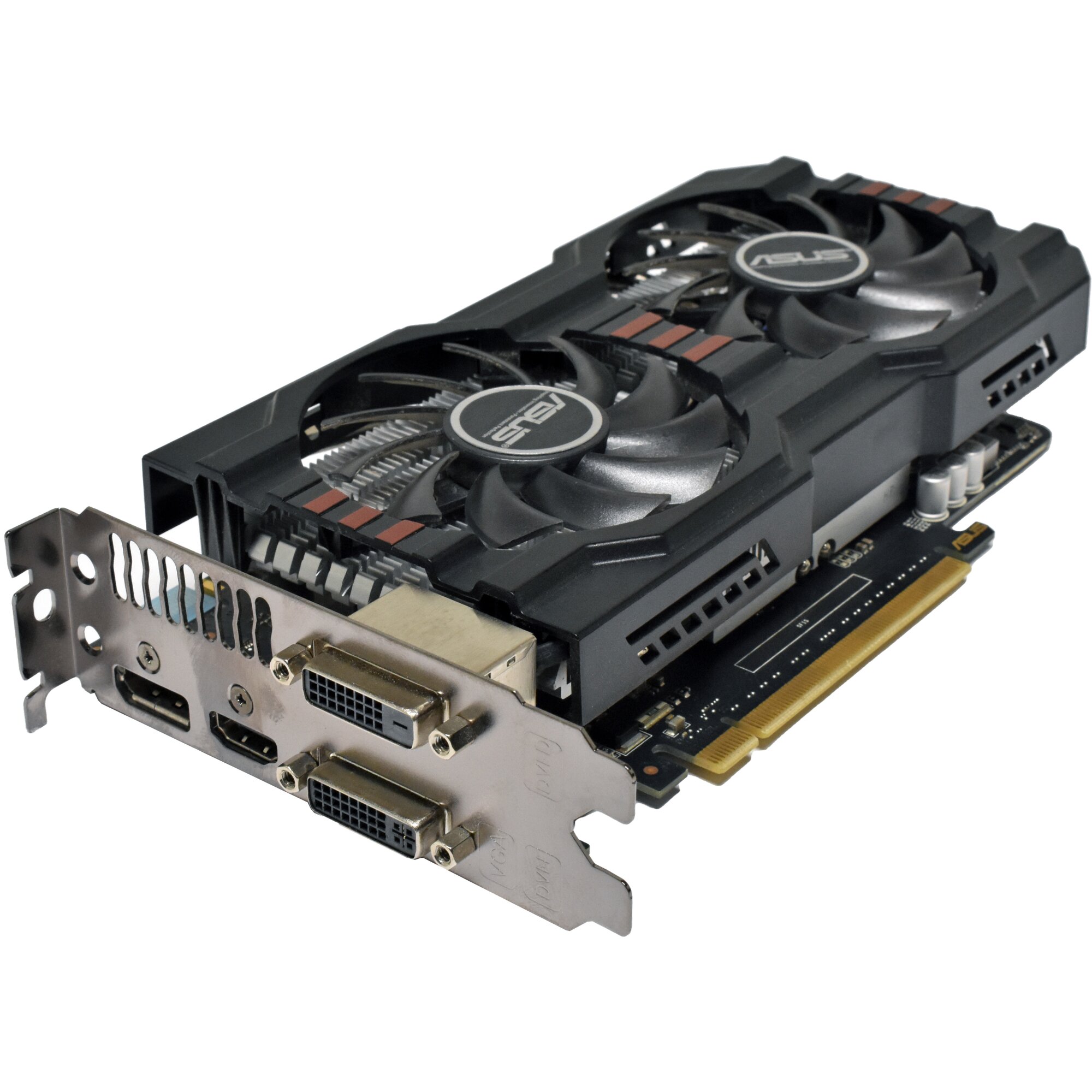 Asus GTX660-DC20CPH-2GD5 NVIDIA GeForce GTX 660 Graphics Card 2GB GDDR5  PCIe 3.0 x16