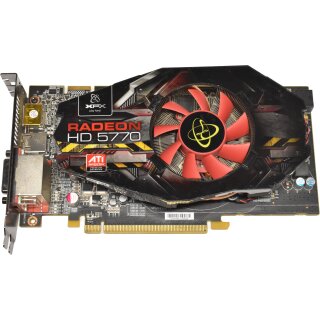 XFX HD 577X ZN HD 577X ZNFC AMD ATI Radeon HD 5770 Graphics Card Juniper 1GB GDDR5 PCIe 2.0 x16 HDMI DP 2x DVI FP Piospartslap