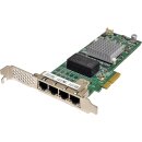 Advantech NIC PCIE-2131NP-00A1E with Intel I350-AM4 Controller Quad-Port 1GE RJ-45 PCIe 2.0 x4 FP