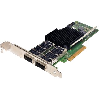 HP Intel H57401-001 XL710-QDA2 Dual-Port 40GE QSFP+ PCIe 3.0 x8 Network Adapter