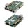 Intel G15234-250 Quad-Port RJ-45 GE NIC + Intel G16565-201 Carrier Card Single-Port RJ-45 GE