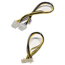 Gigabyte 25CRI-340301-S9R 35cm EPS 8 Pin Male - EPS 8 Pin Male Graphics Card Power Cable as new